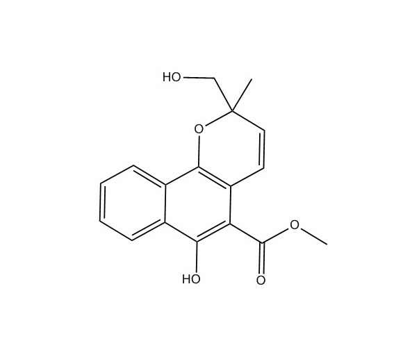 6-羥基-2-(羥基甲基)-2-甲基-2H-萘并[1,2-B]吡喃-5-羧酸甲酯|1357351-29-1